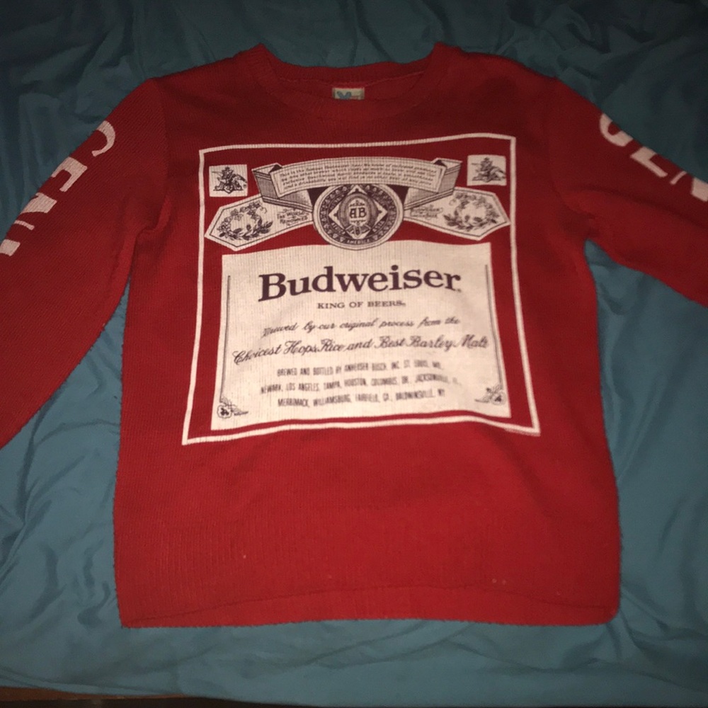 Budweiser sweatshirt